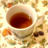 これで花粉症を乗り切ろう☆りんごの煮汁入り甜茶紅茶